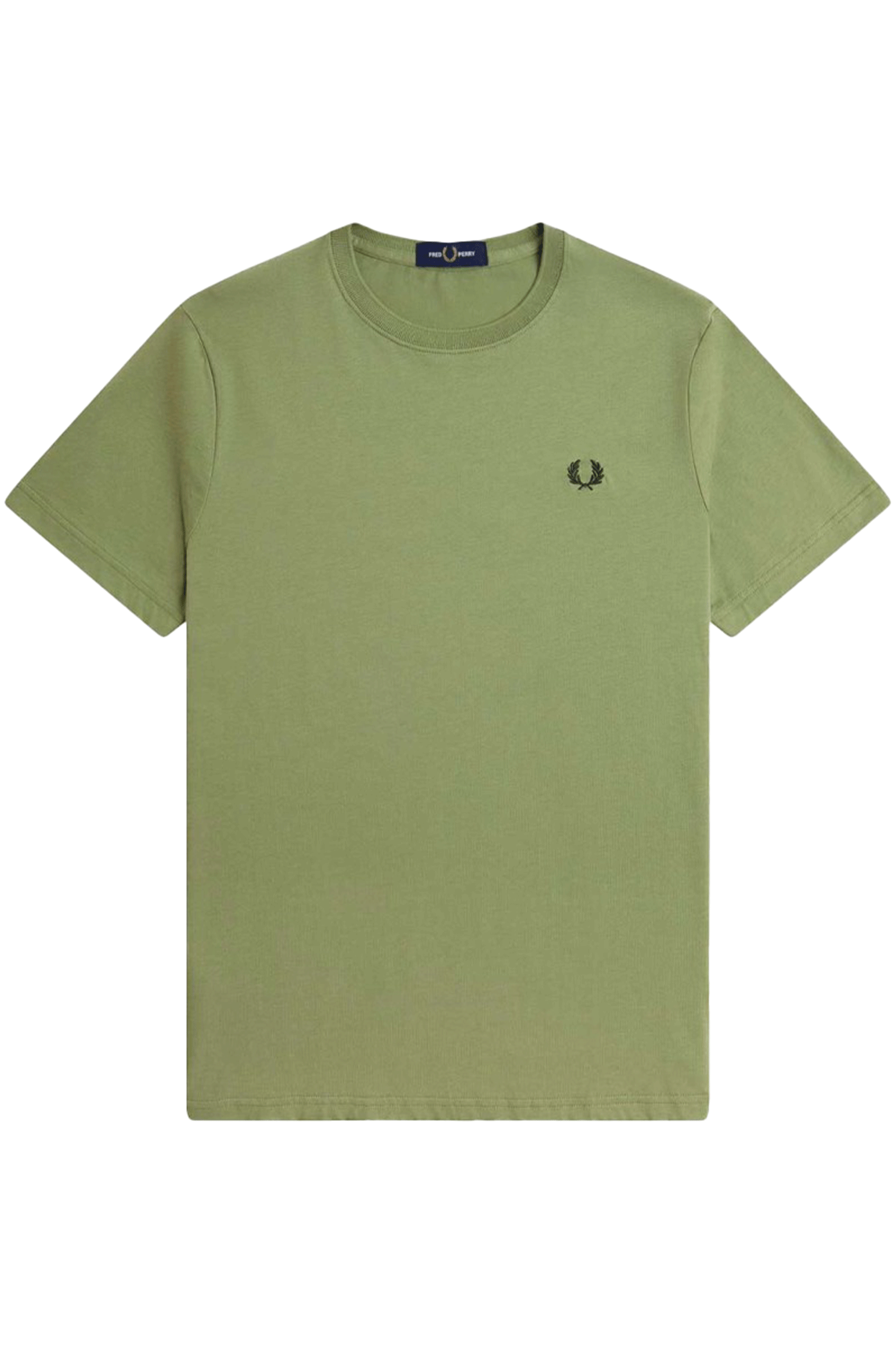 Fred Perry Crewneck T-shirt Green Men - FRED PERRY - Sports